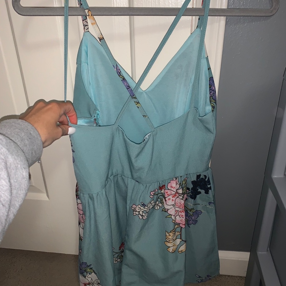 Classy floral romper